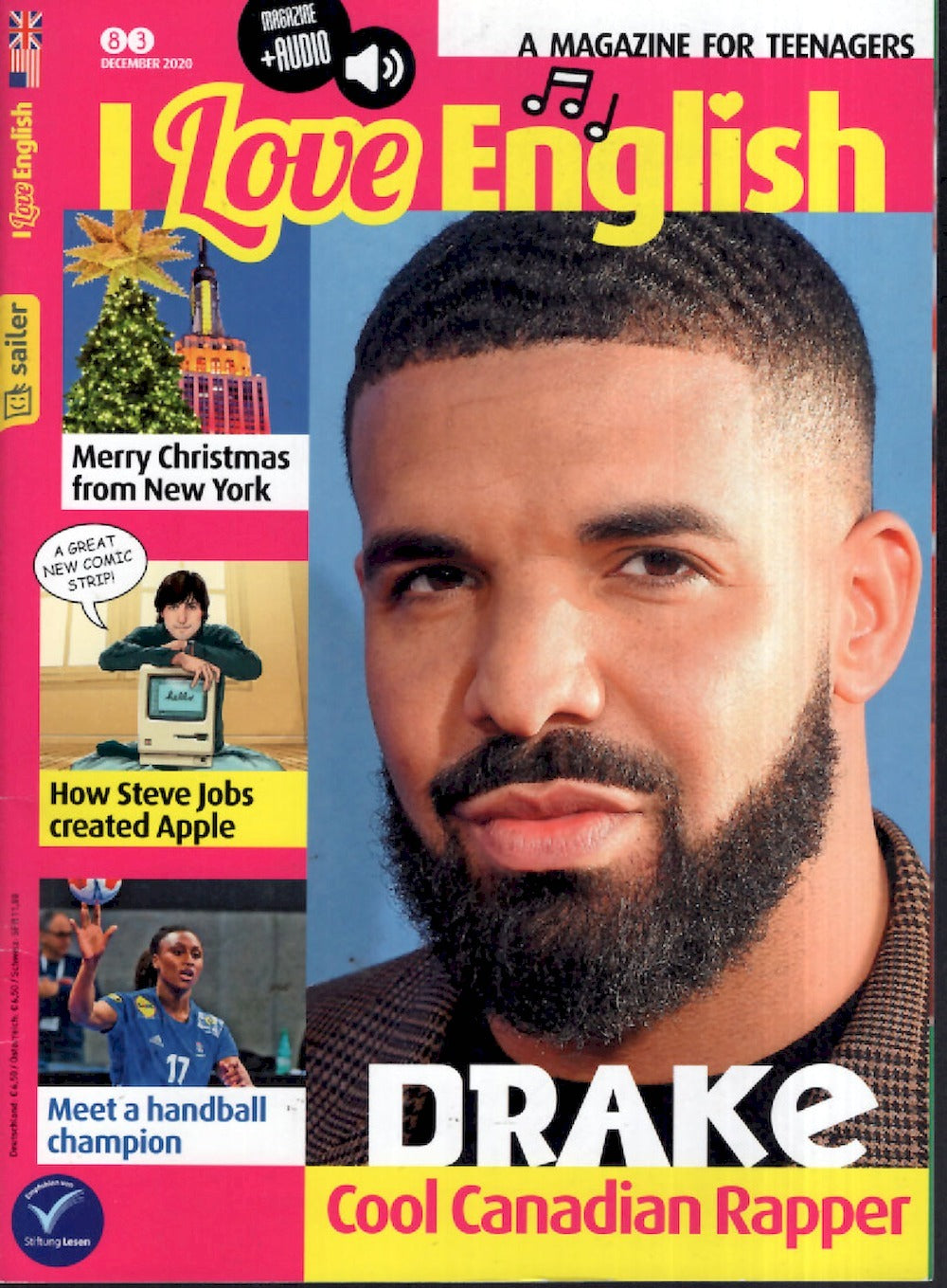 I Love English Magazin Deutschland 2020-12 Drake