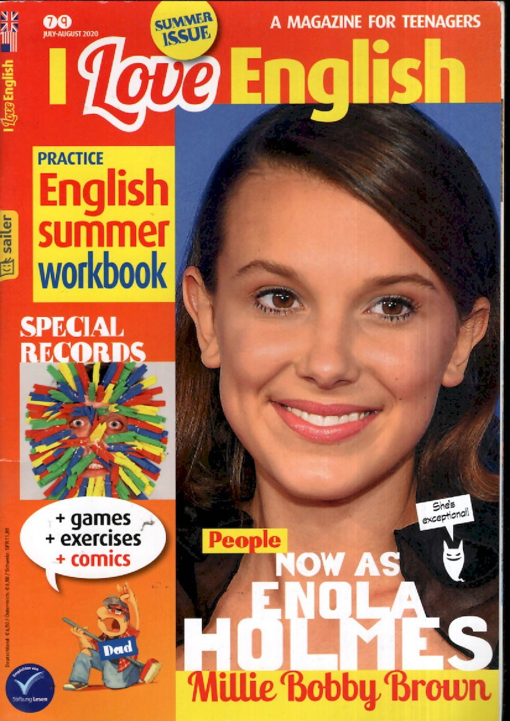 I Love English Magazin Deutschland 2020-07+08 Millie Bobby Brown #79