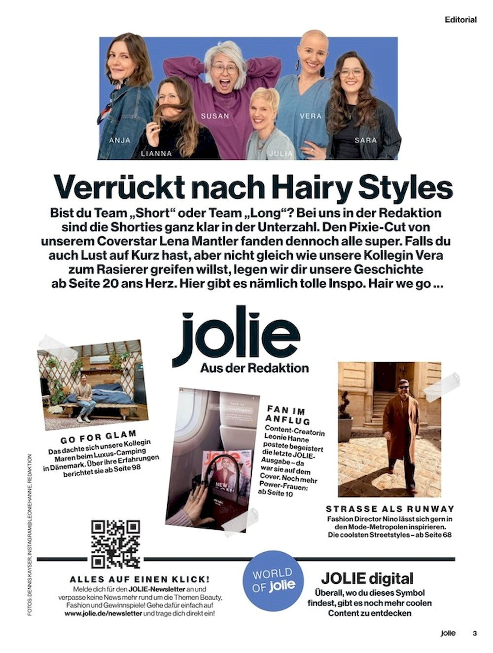 Jolie Magazin Deutschland 2025-04+05 Lena Mantler