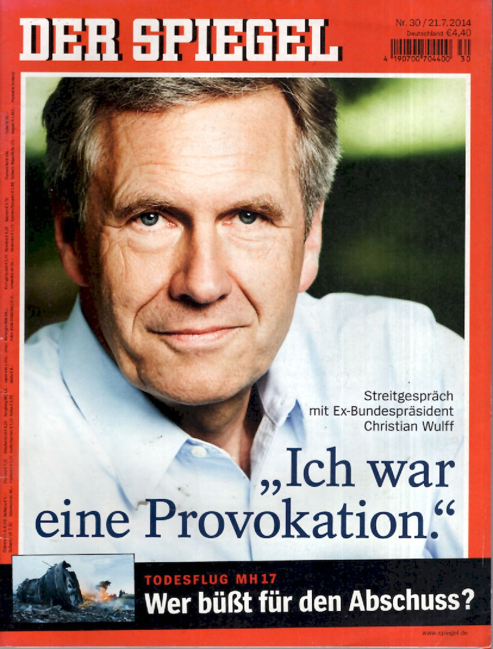 Der Spiegel Revista Alemania 2014-30 Christian Wulff Edición original