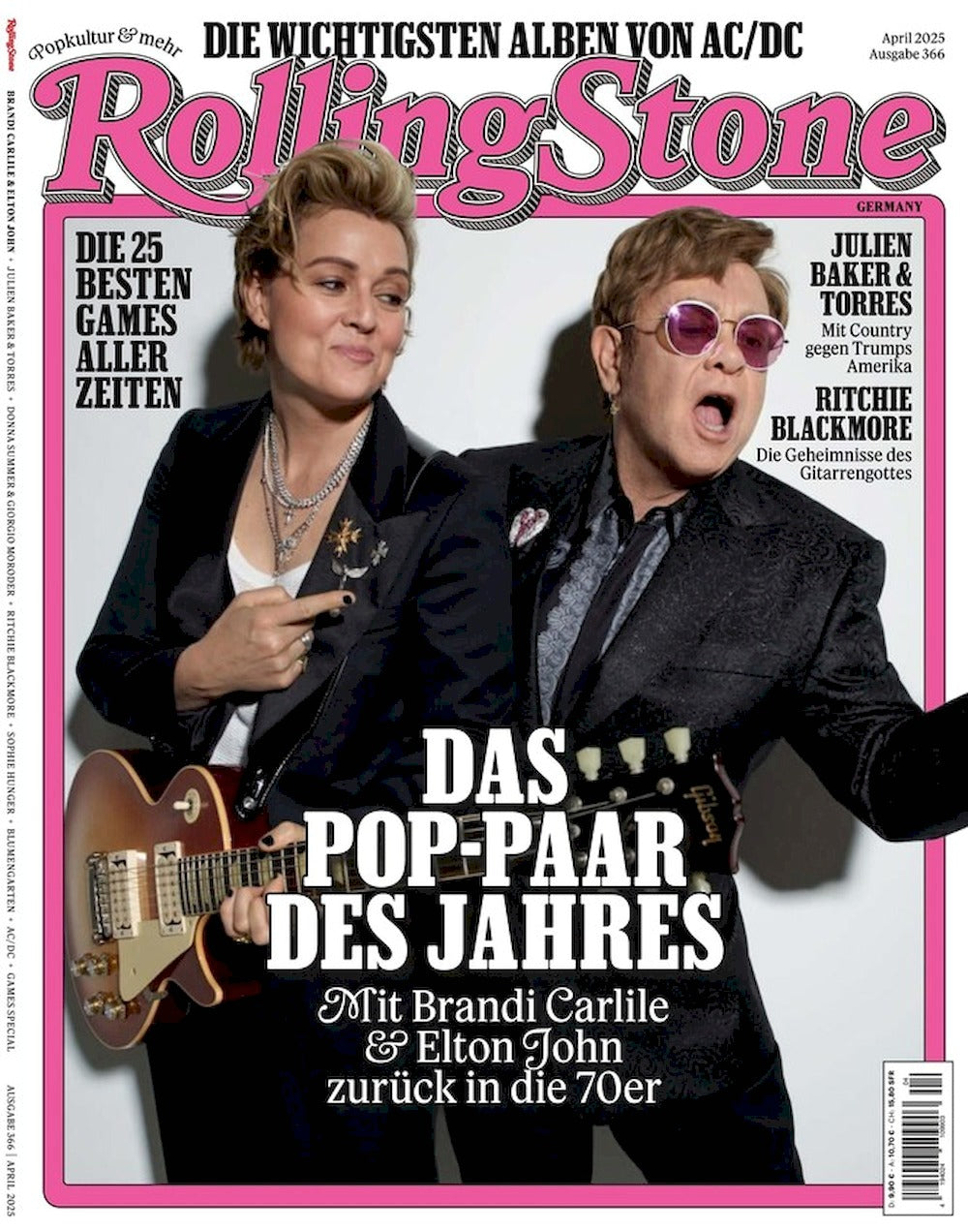 Rolling Stone Magazine Germany 2025-04 Elton John Brandi Carlile