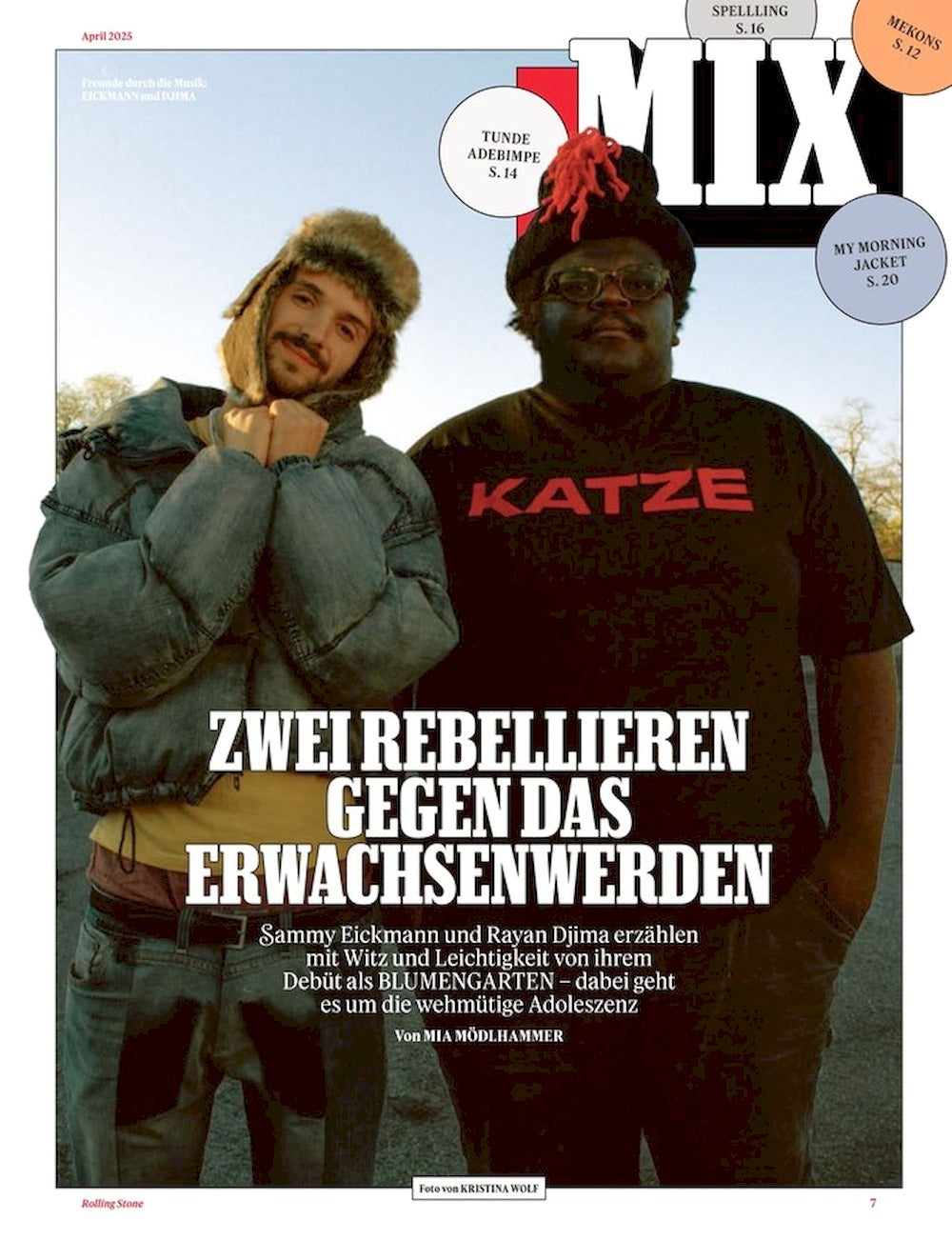Rolling Stone Magazine Germany 2025-04 Elton John Brandi Carlile