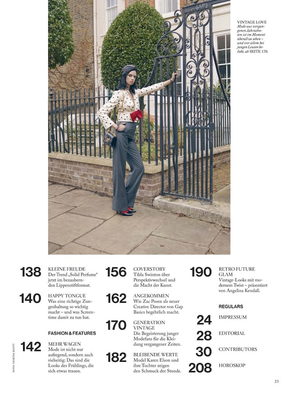 Vogue Magazine Germany 2025-04 Tilda Swinton