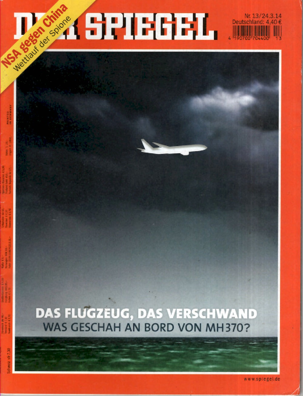 Der Spiegel Magazin Deutschland 2014-13 MH 370