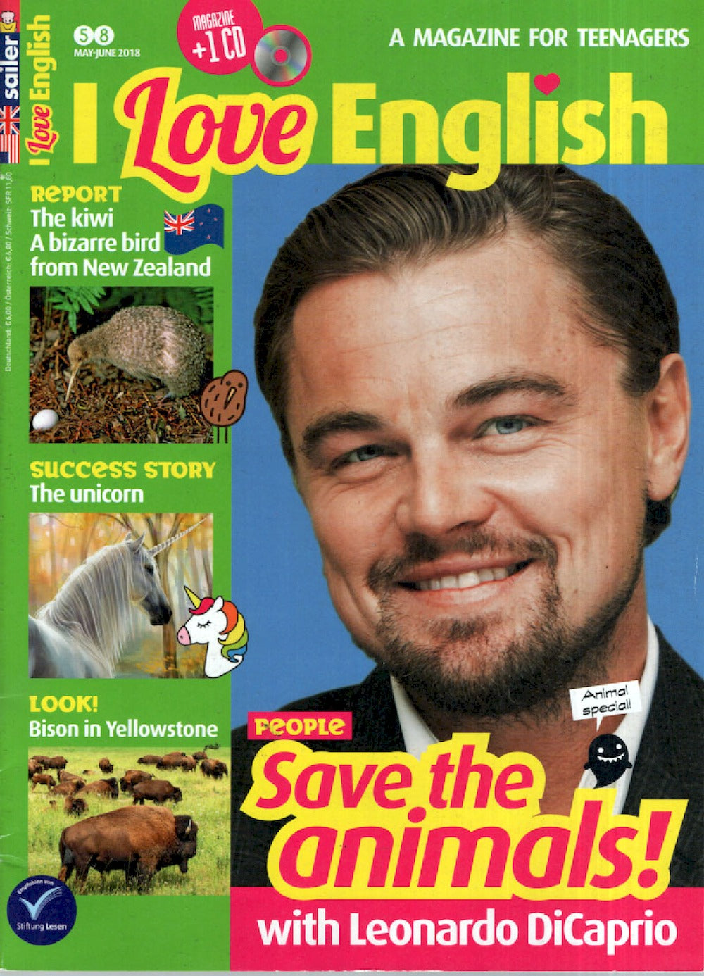 I Love English Magazin Deutschland 2018-05+06 Leonardo DiCaprio #58