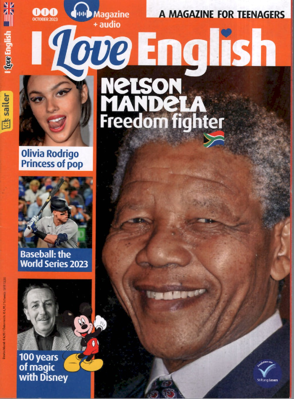 I Love English Magazin Deutschland 2023-10 Nelson Mandela Olivia Rodrigo #111