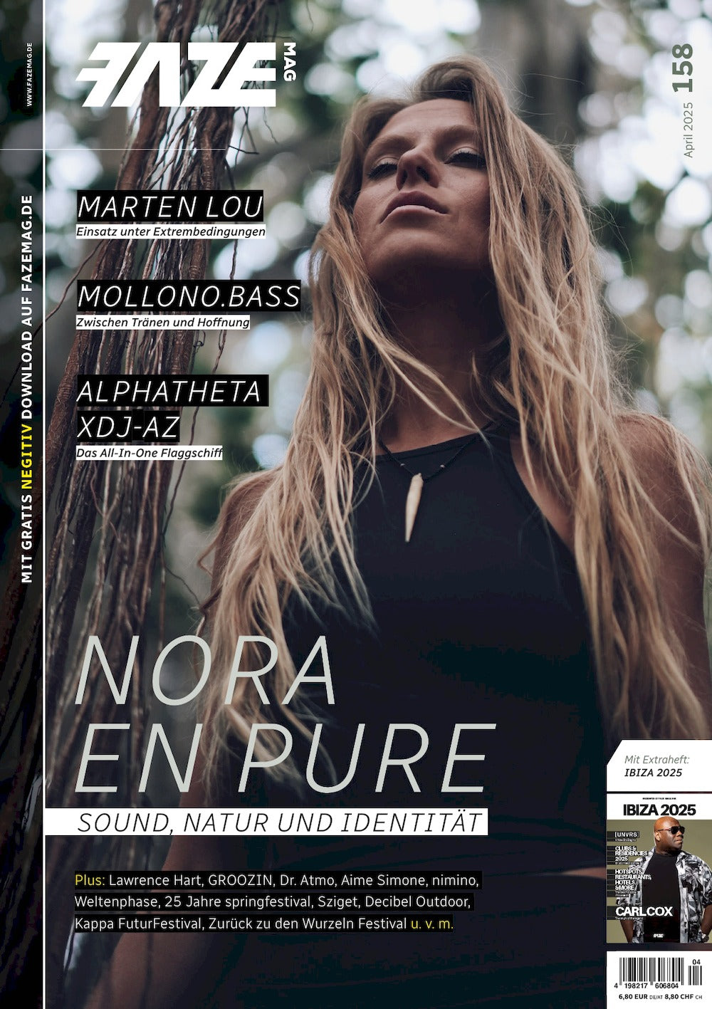 Faze Magazine Germany 2025-04 Nora En Pure Original Print Issue