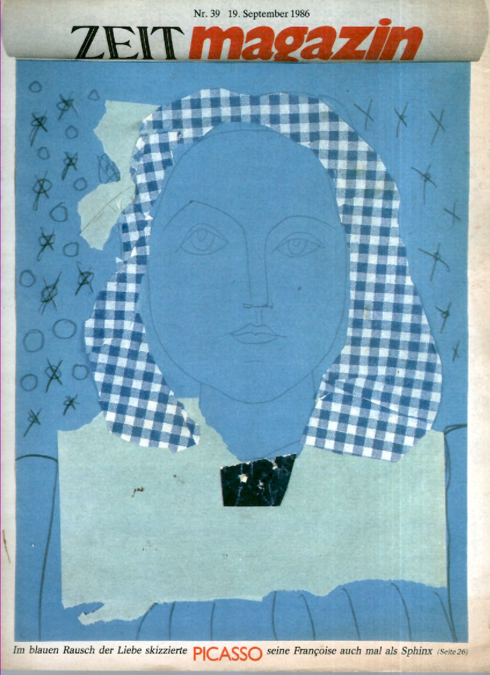 Zeit Magazin Deutschland 1986-39 Picasso