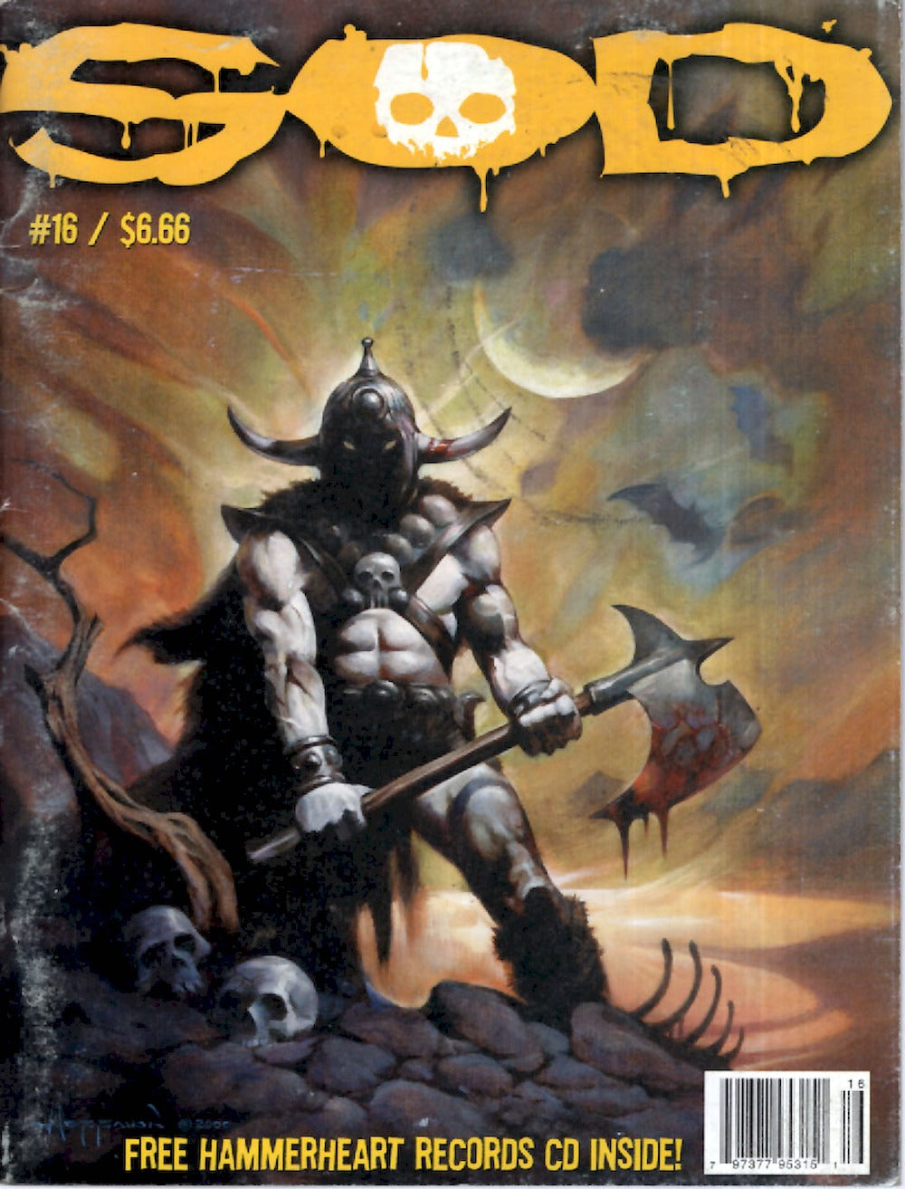 Sounds Of Death Magazin USA 2000 #16 Motörhead Exhumed Cryptopsy Heaven Shall Burn