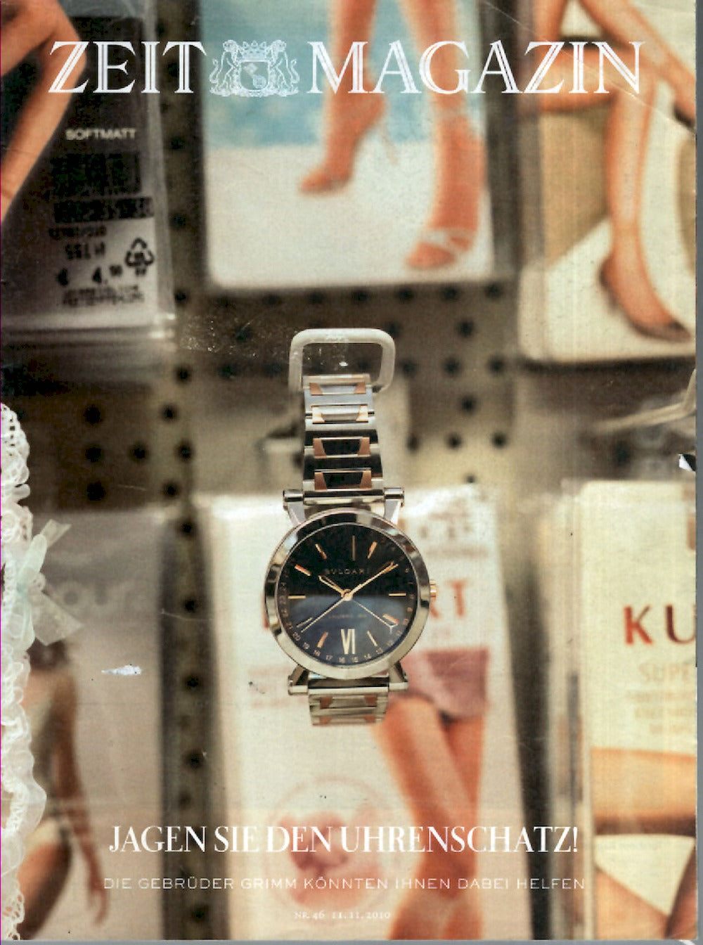 Zeit Magazin Deutschland 2010-46 Bulgari Tag Heuer Piaget