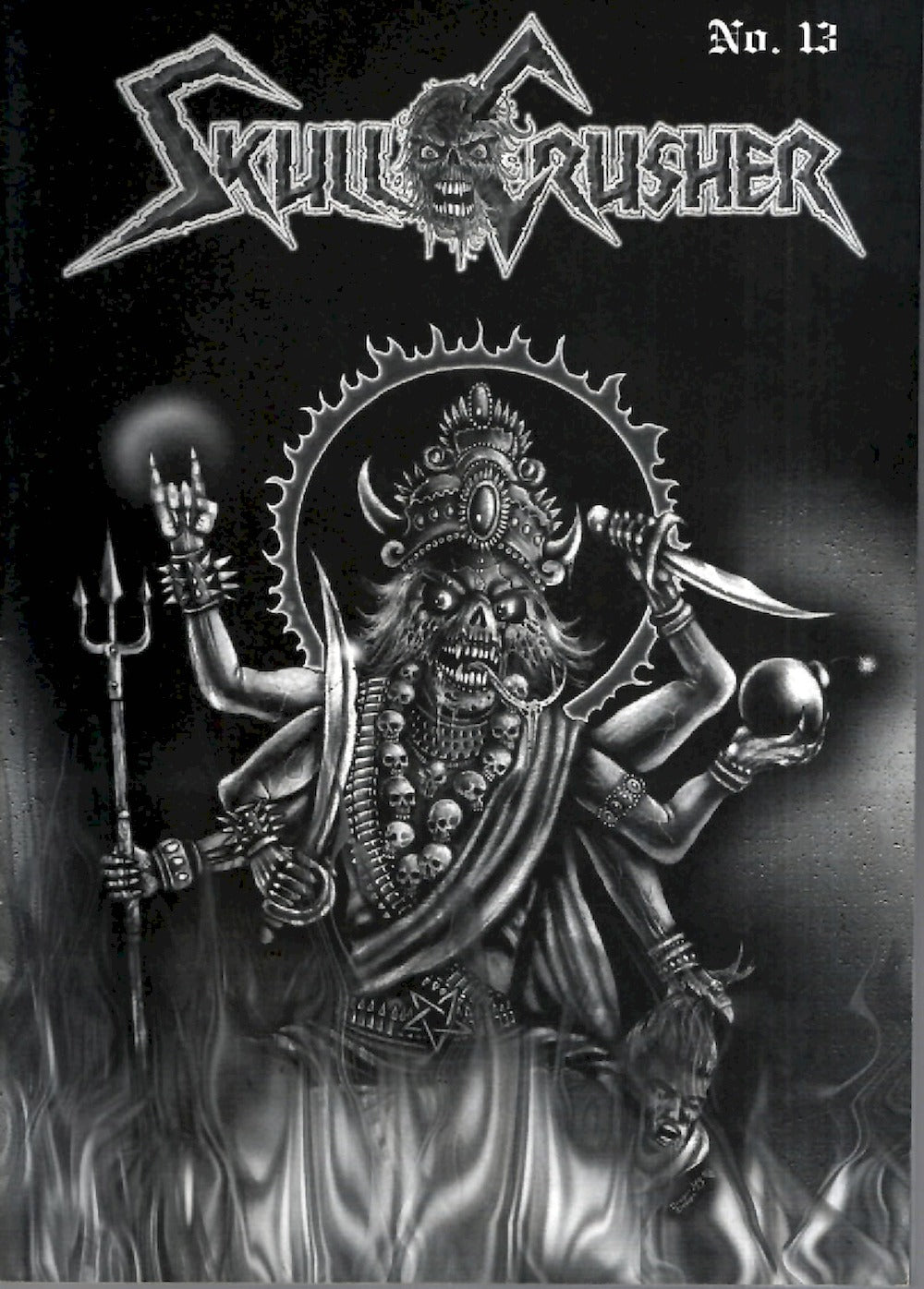 Skull Crusher Magazin Deutschland 2006 #13 Celtic Frost Ursuper Sodom Psychopunch