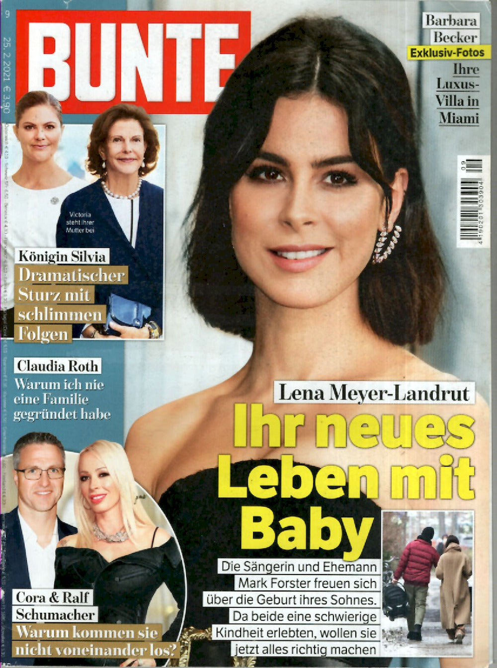 Bunte Magazin Deutschland 2021-09 Lena Meyer-Landrut Cora Ralf Schumacher