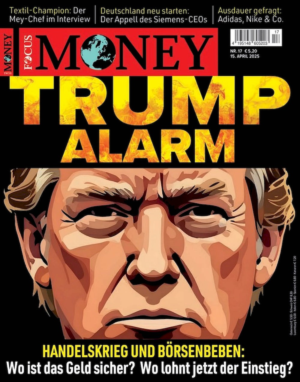 Focus Money Magazine Germany 2025-17 Donald Trump