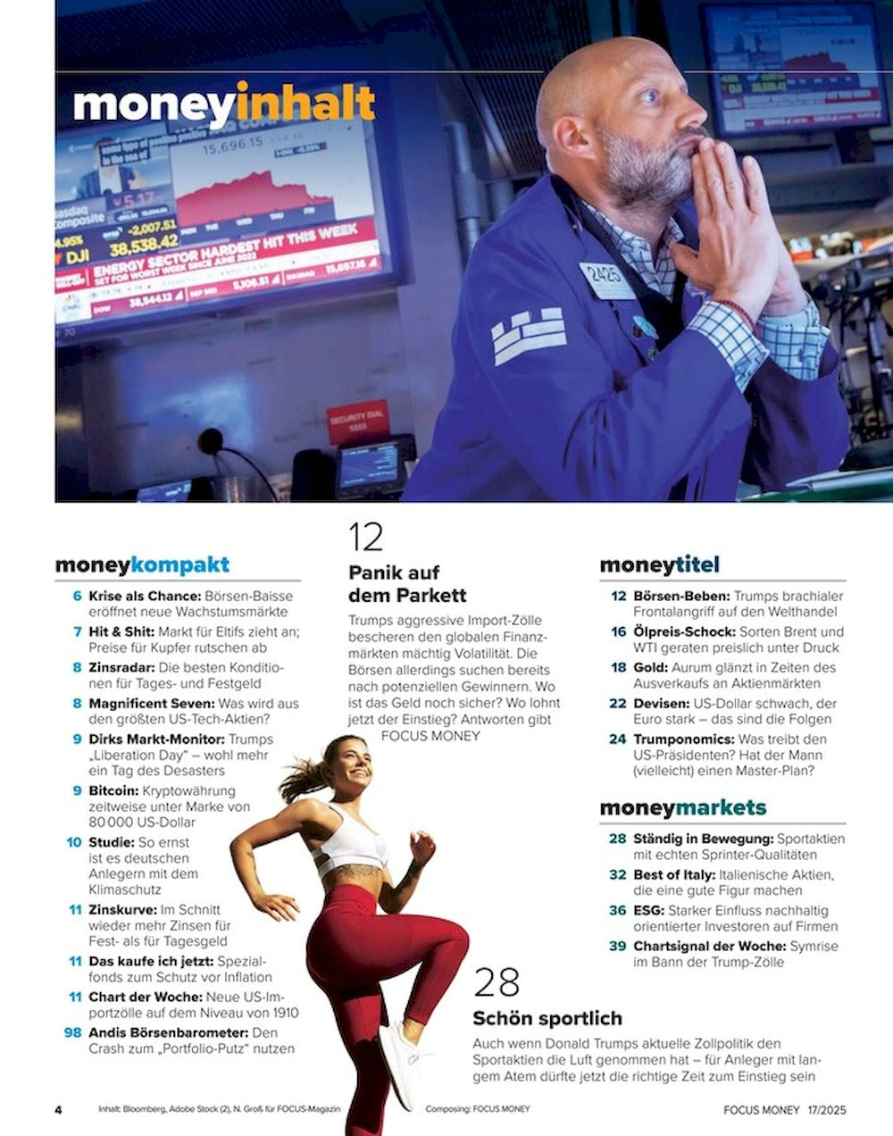 Focus Money Magazine Germany 2025-17 Donald Trump