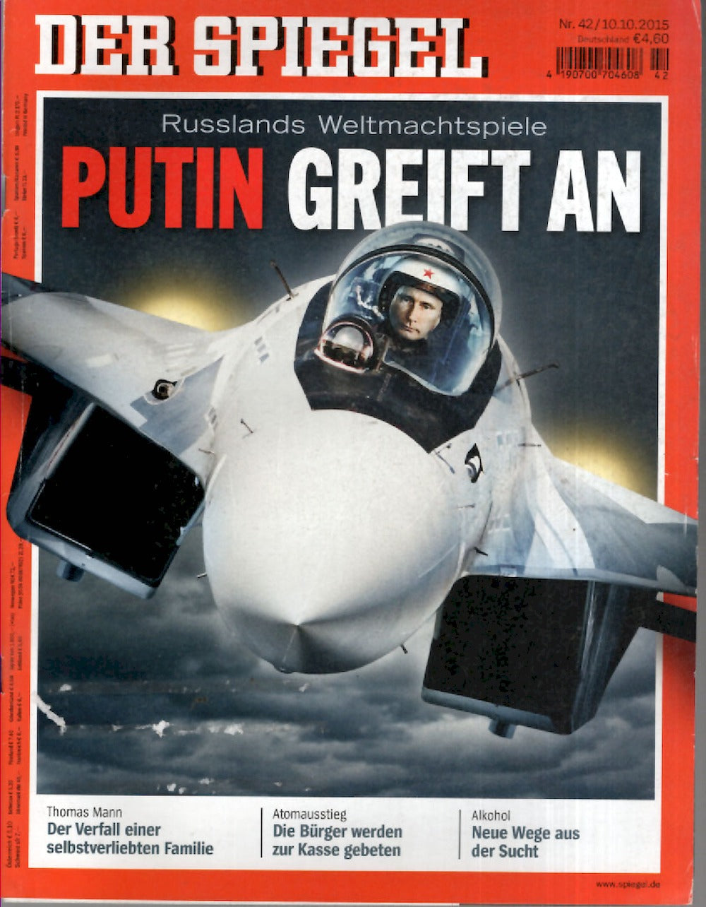 Der Spiegel Magazin Deutschland 2014-42 Putin