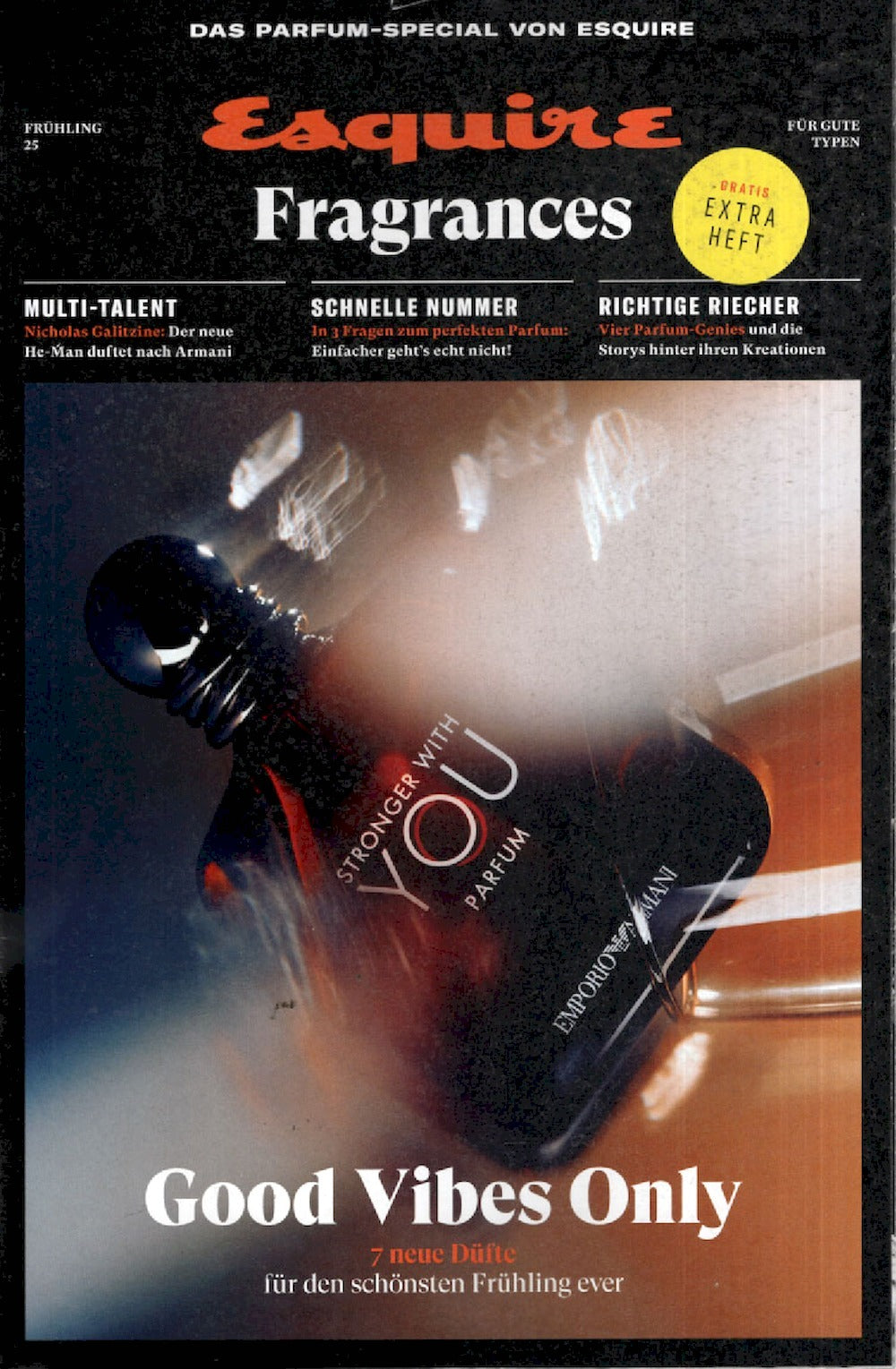 Esquire Fragrances Magazin Deutschland 2025 Nicholas Galitzine