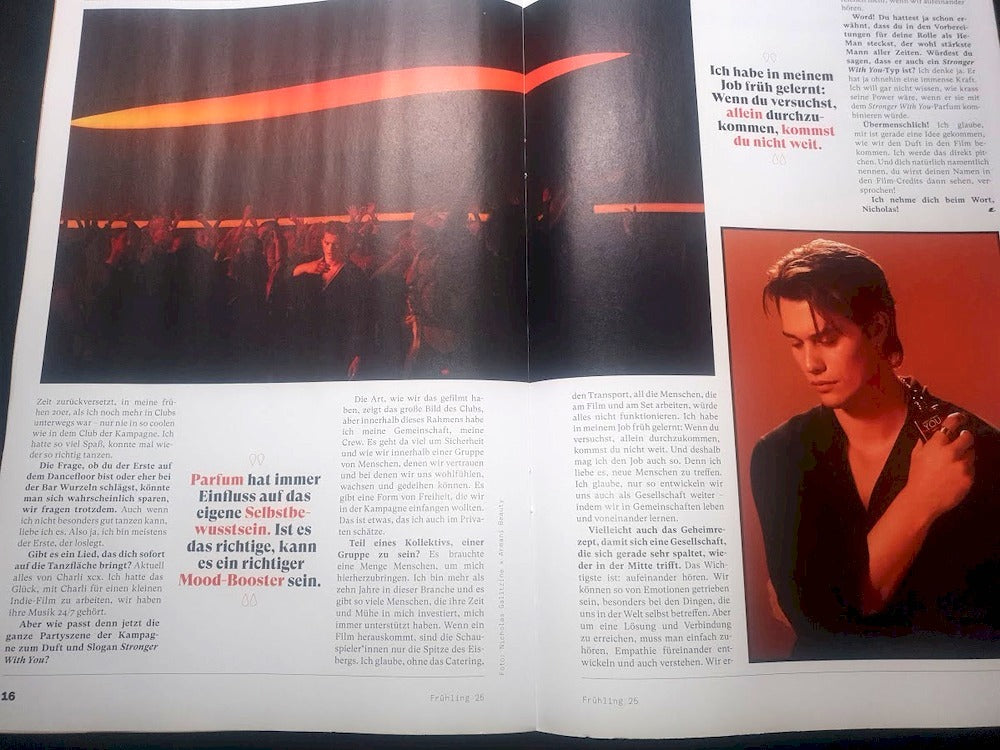 Esquire Fragrances Magazin Deutschland 2025 Nicholas Galitzine