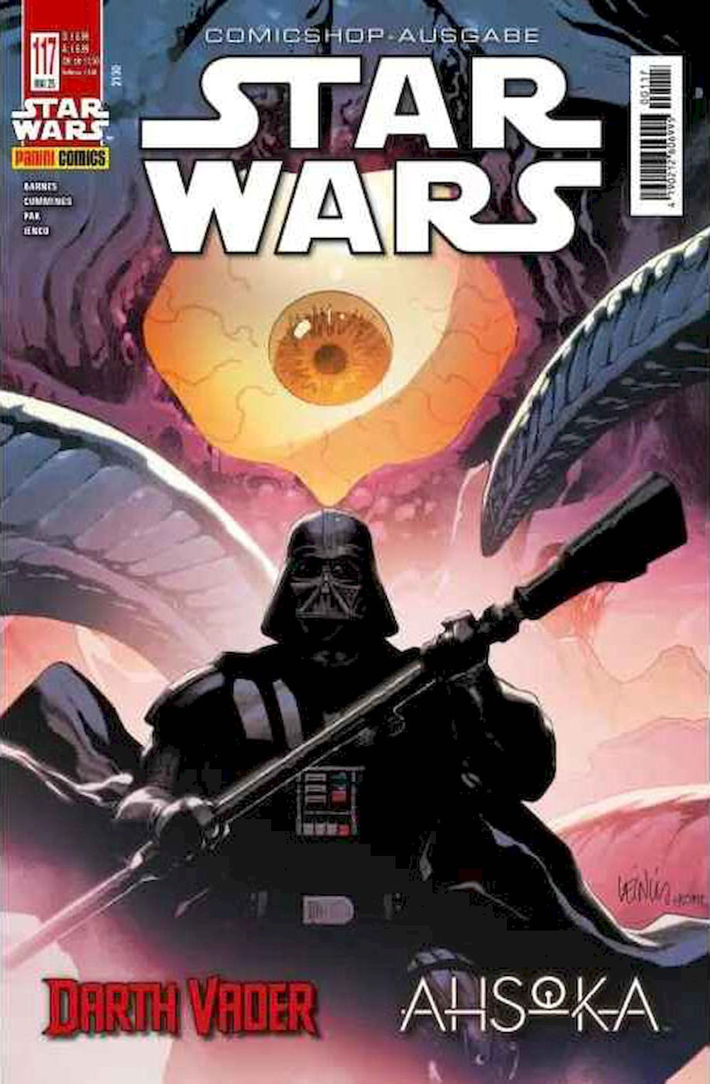 Star Wars Comic Germania 2025 #117 Ahsoka Darth Vader Comicshop