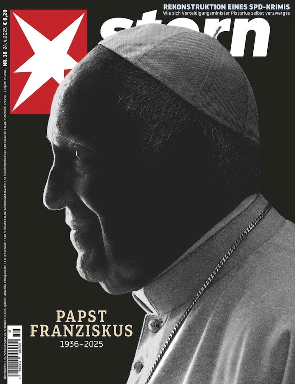 Stern Magazine Germany 2025-18 Pope Francis Franziskus