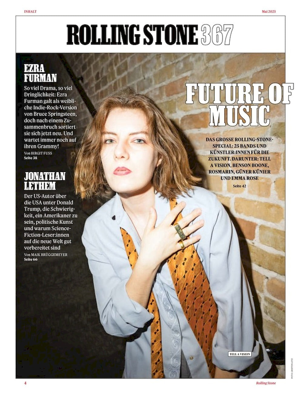 Rolling Stone Magazine Germany 2025-05 The Stones Pete Doherty