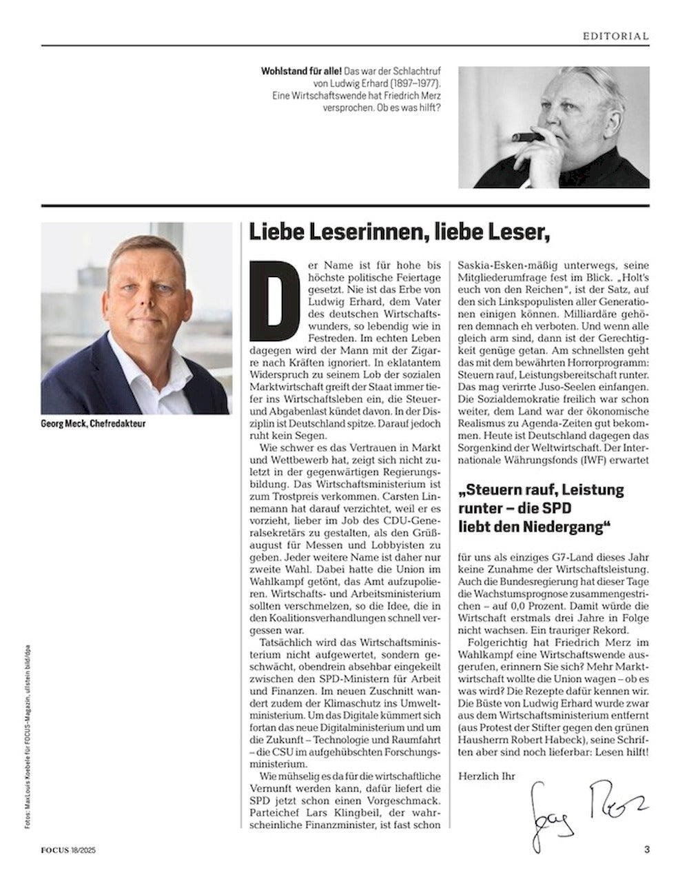 Focus Magazin Deutschland 2025-18 Pope Francis Franziskus