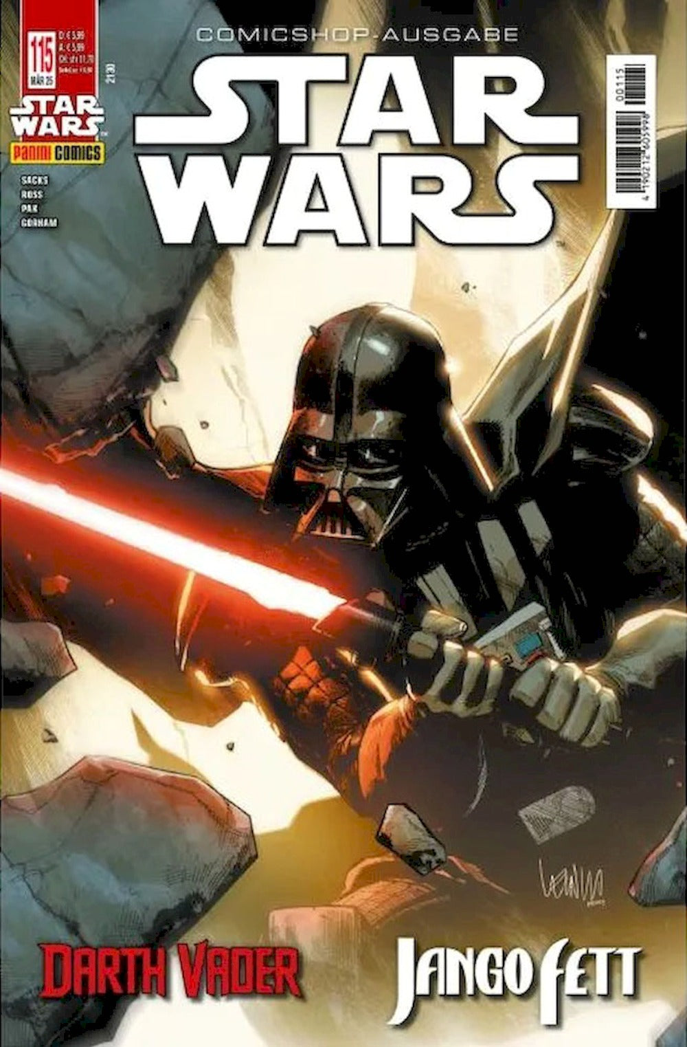 Star Wars Comic Deutschland 2025 #115 Jango Fett