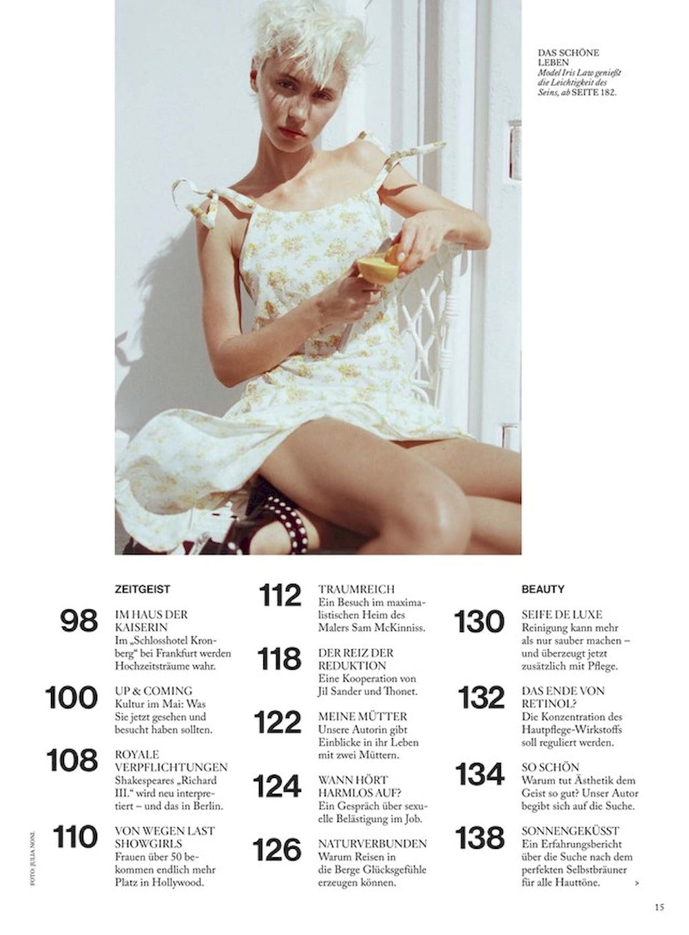 Vogue Magazin Deutschland 2025-05 Nadja Auermann