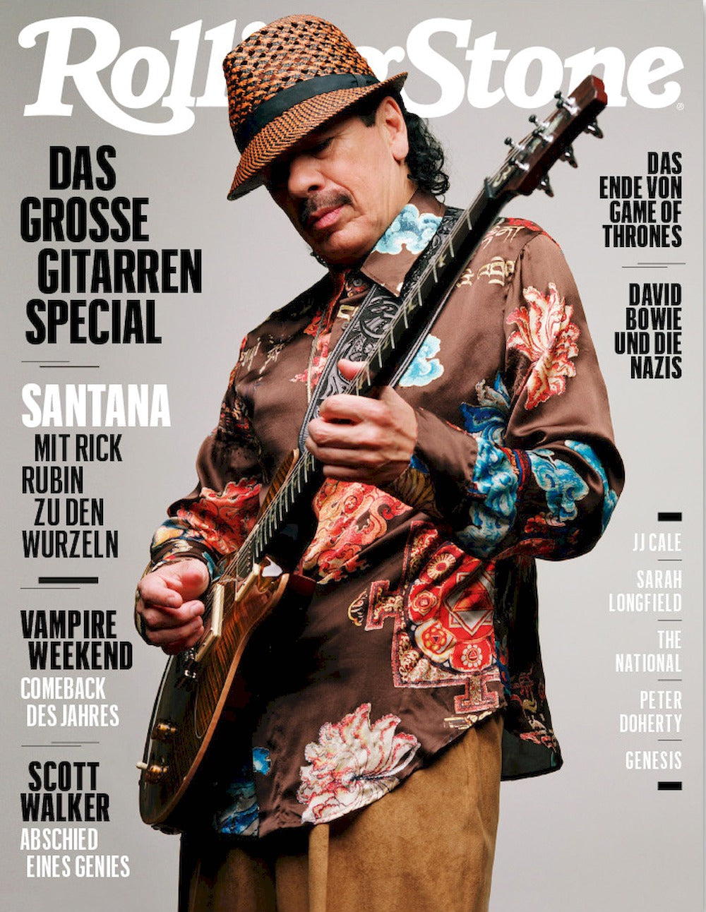 Rolling Stone Magazin Deutschland 2019-05 Carlos Santana #296 + CD