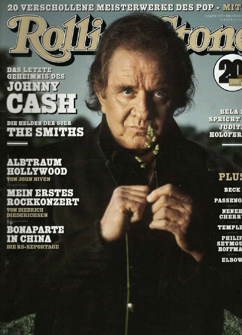 Rolling Stone Magazin Deutschland 2014-03 Johnny Cash #233 + CD