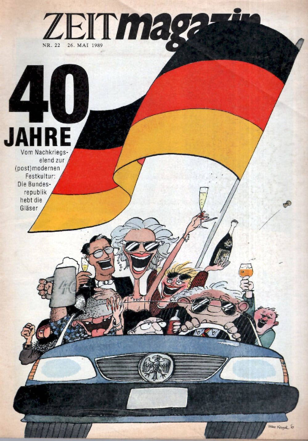 Zeit Magazin Deutschland 1989-22 40 Germany