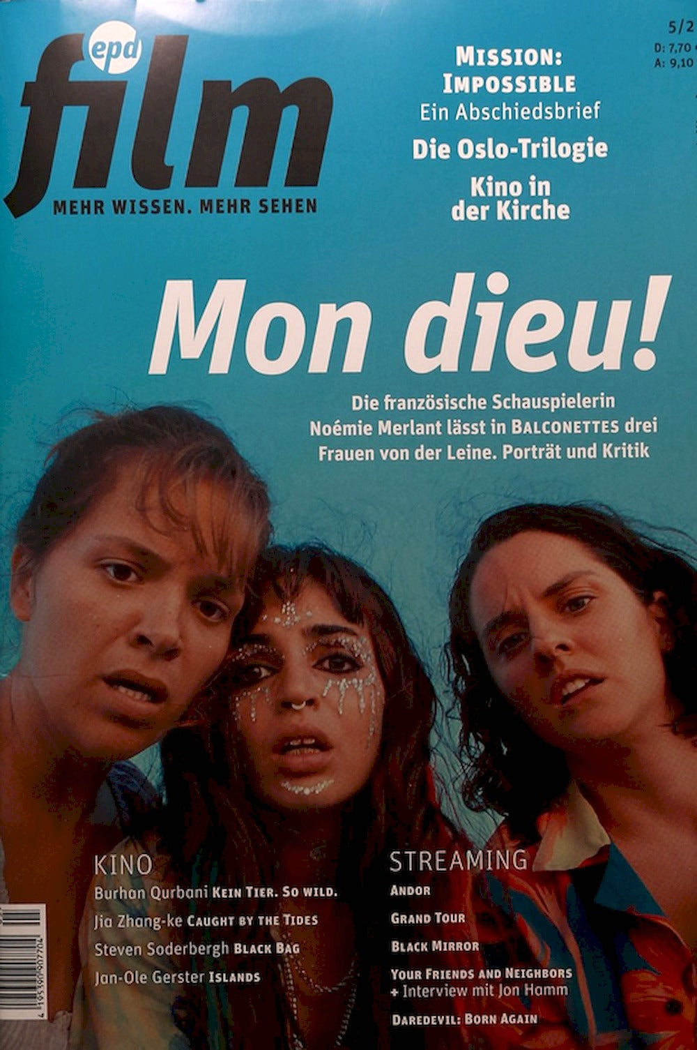 EPD Film Magazin Deutschland 2025-05 Noemie Merlant Souheila Yacoub Sanda Codreanu