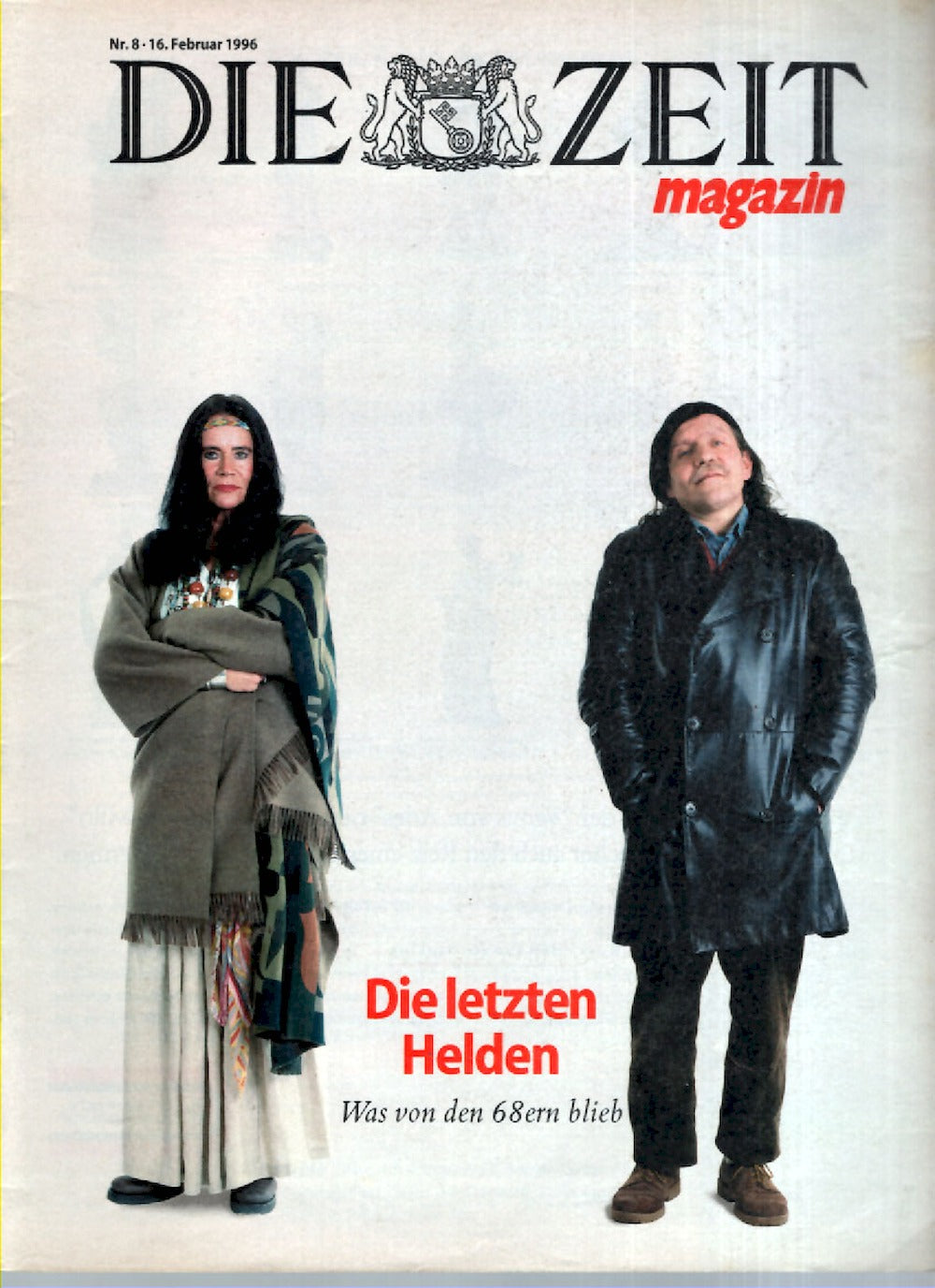 Zeit Magazin Deutschland 1996-08 Ingrid Johanna Stracke Wolfgang Calden