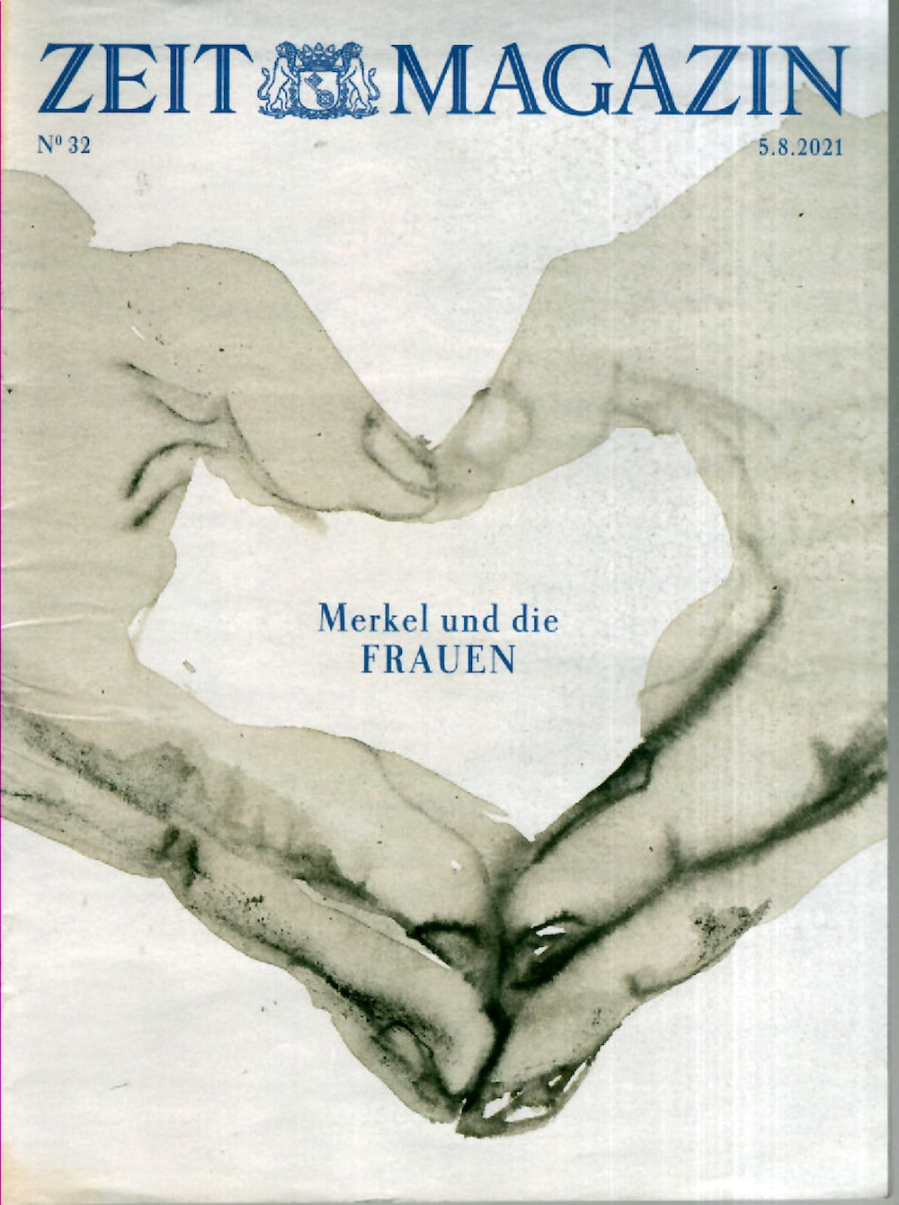 Zeit Magazin Deutschland 2021-32 Angela Merkel