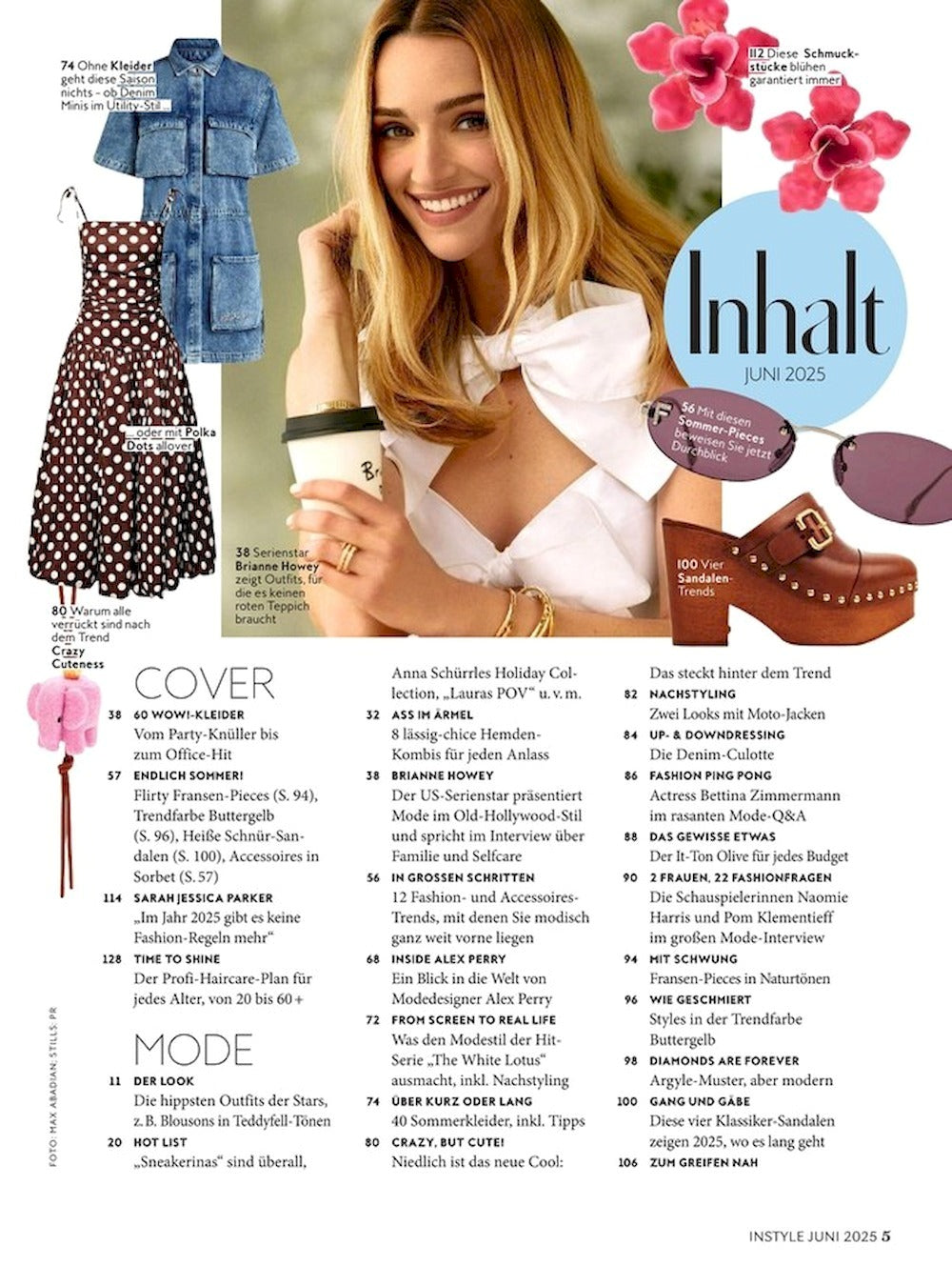 InStyle Magazin Deutschland 2025-06 Sarah Jessica Parker