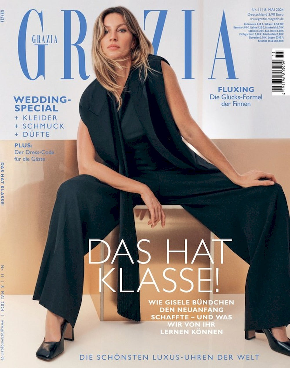 Grazia Magazin Deutschland 2024-11 Gisele Bündchen