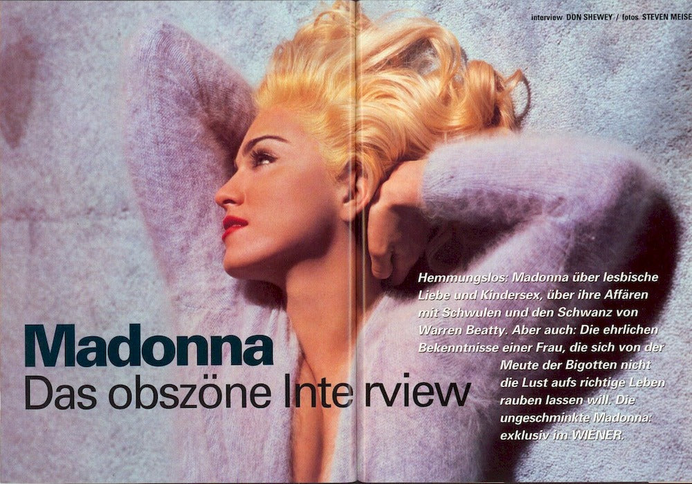 Wiener Magasin Tyskland 1991-06 Madonna Originaludgave
