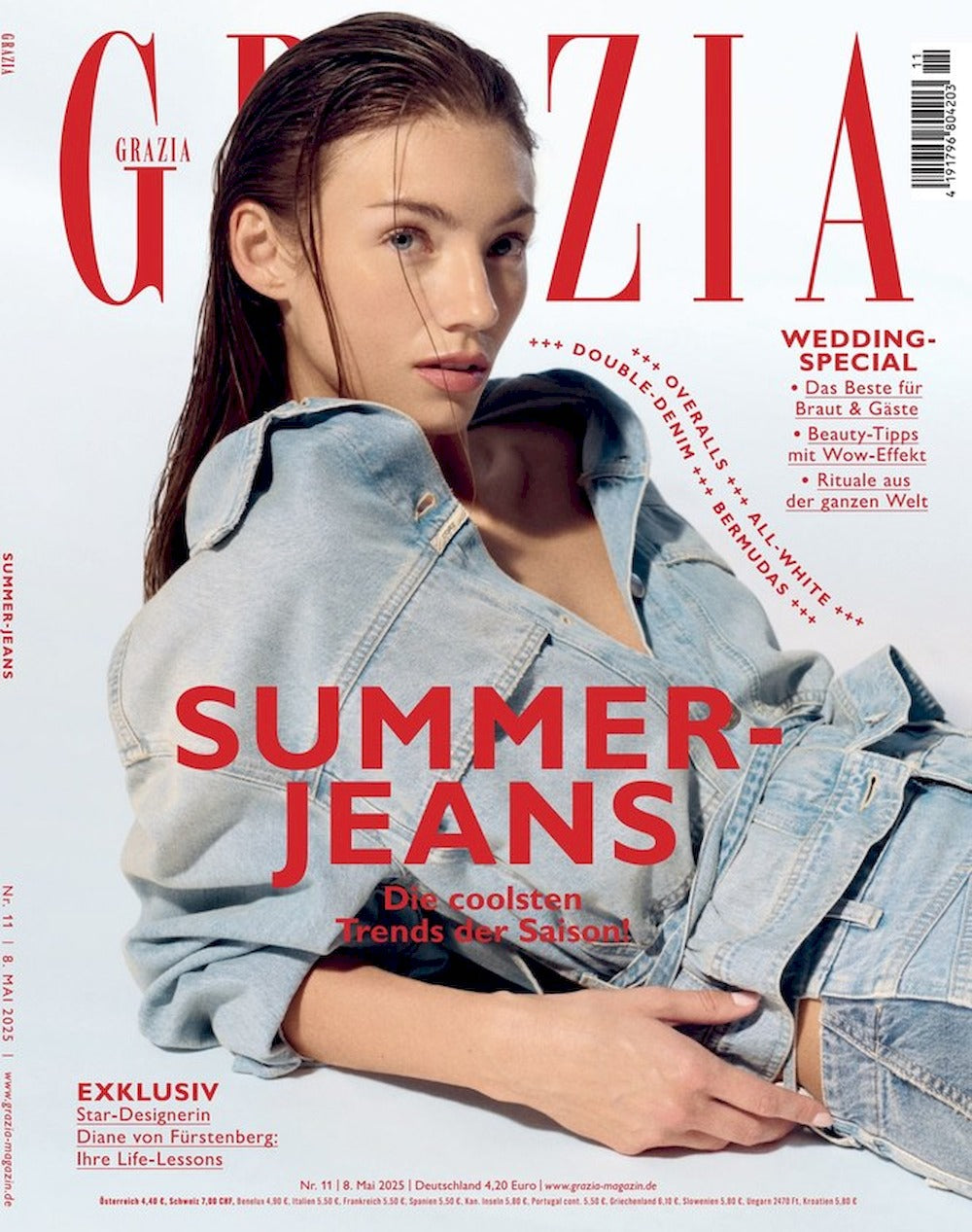 Grazia Magazin Deutschland 2025-11 Lorena Rae Diana Von Fürstenberg