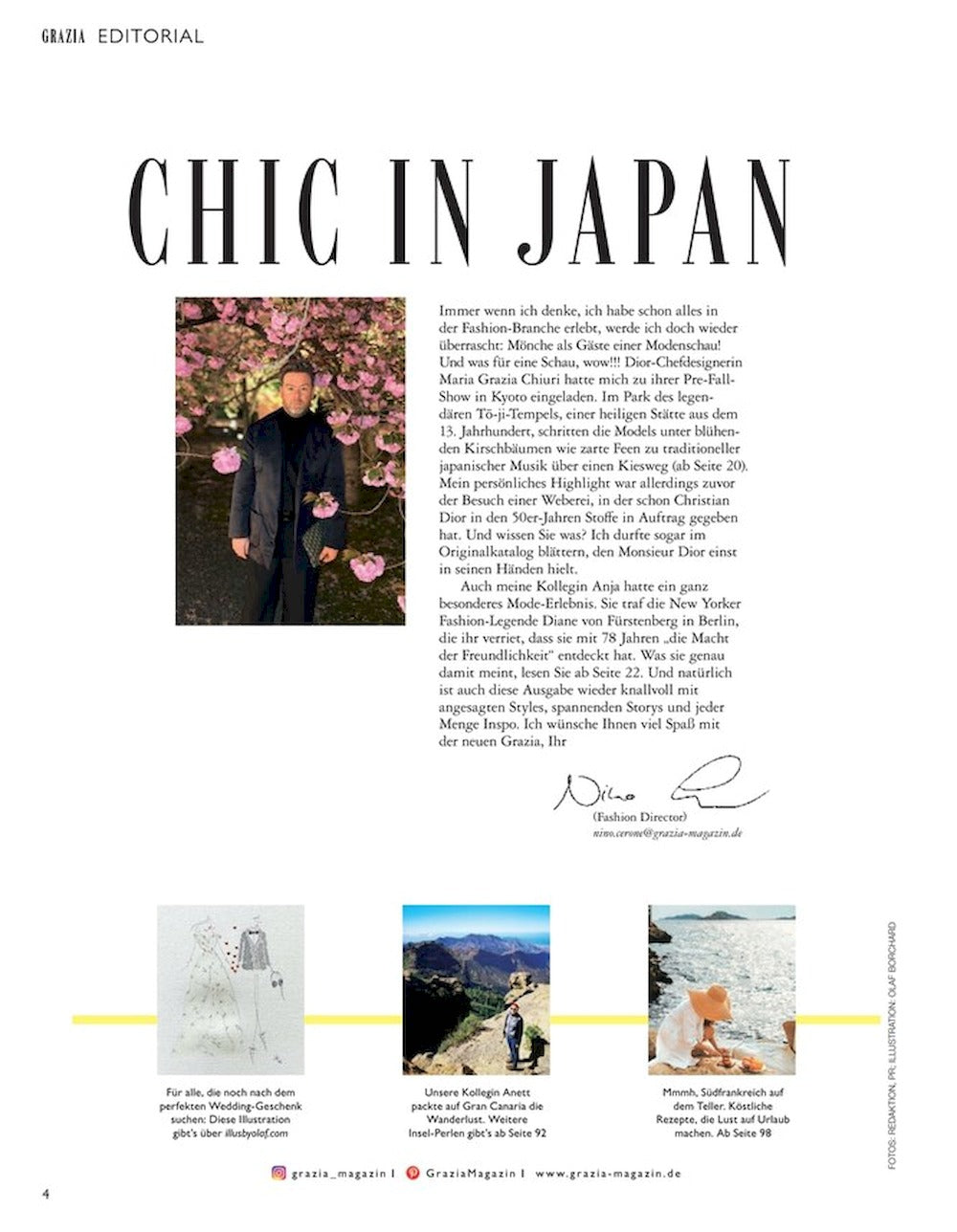 Grazia Magazin Deutschland 2025-11 Lorena Rae Diana Von Fürstenberg