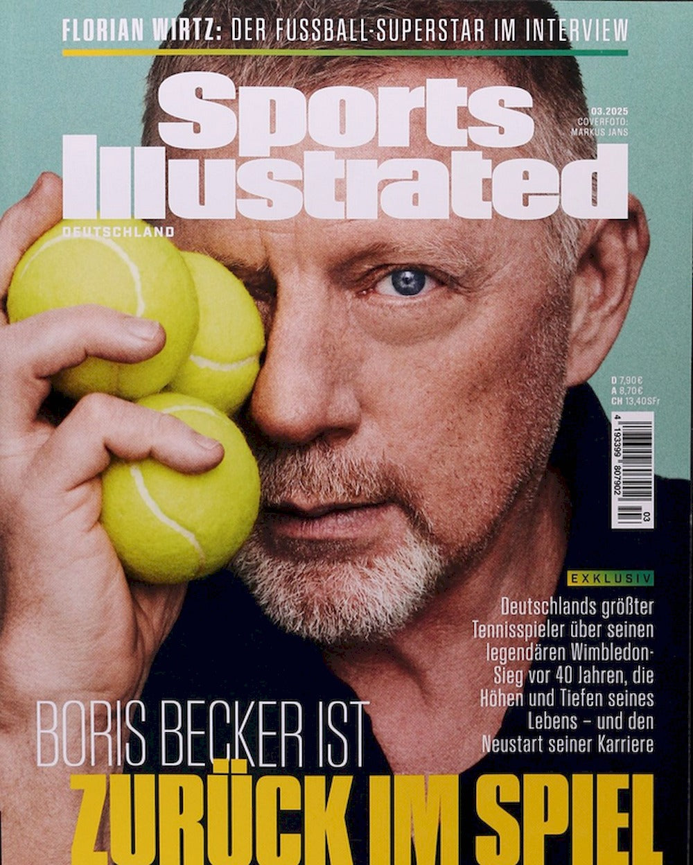 Sports Illustrated Magazin Deutschland 2025-03 Boris Becker Florian Wirtz