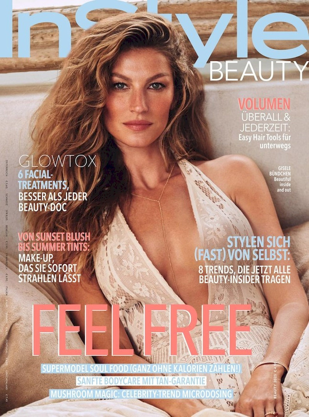 InStyle Beauty Magazin Deutschland 2022 Gisele Bundchen