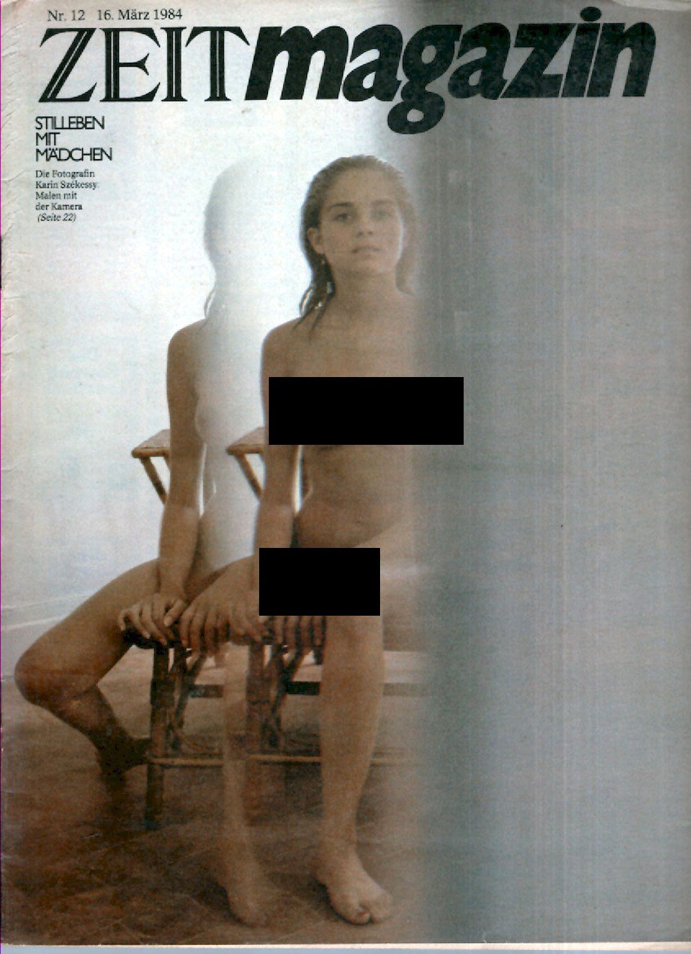 Zeit Magazin Deutschland 1984-12 Karin Szekessy