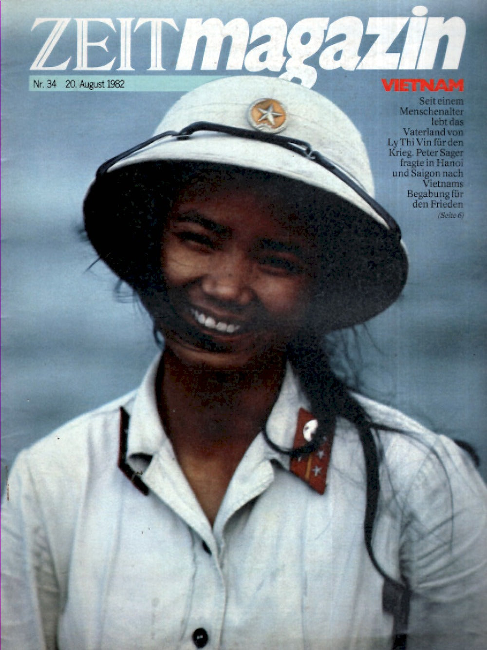 Zeit Magazin Deutschland 1982-34 Ly Thi Vin Peter Sager