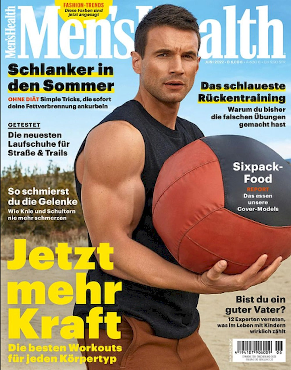 Mens Health Magazine Allemagne 2022-06 – Alex Russell – Édition originale