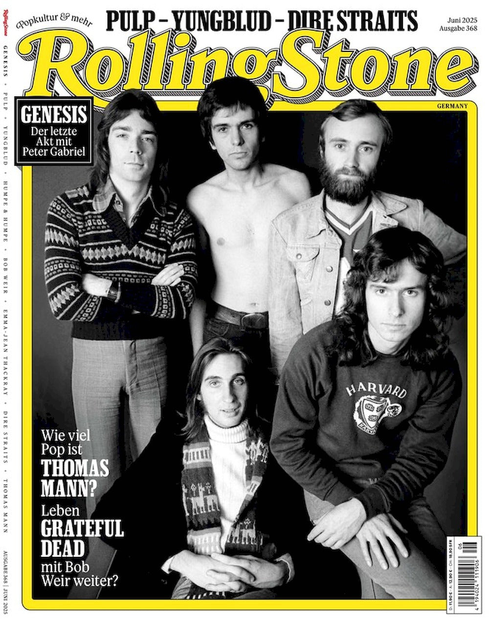 Rolling Stone Magazin Deutschland 2025-06 Genesis + Vinyl