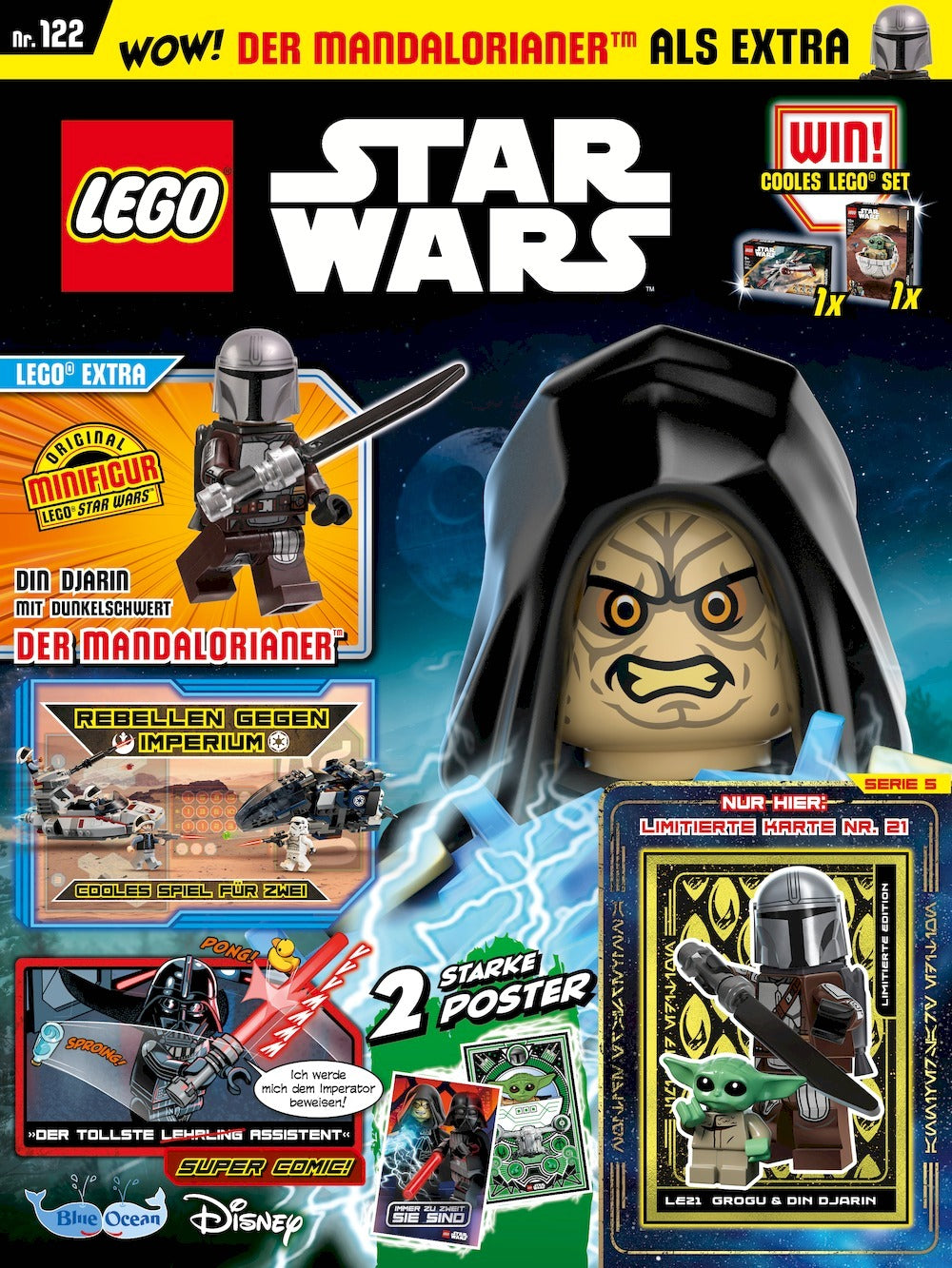 Lego Star Wars Magazin Deutschland 2025 #122 + Gimmick