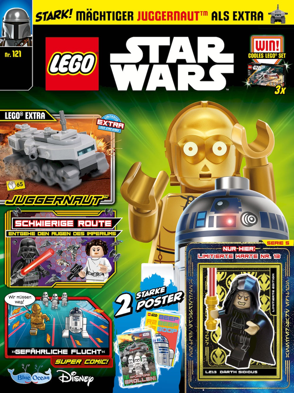 Lego Star Wars Magazin Deutschland 2025 #121 + Gimmick