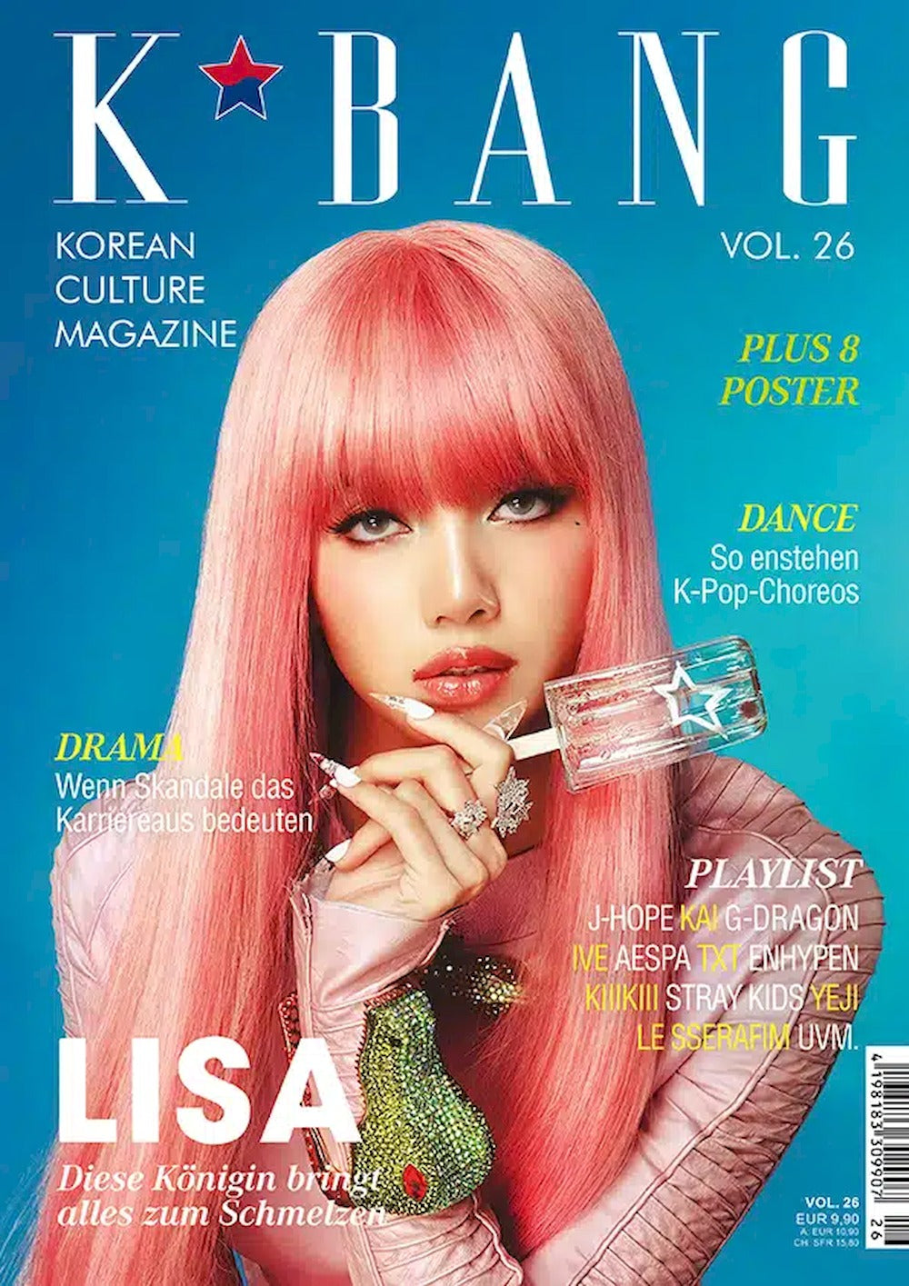 K*Bang Magazine Allemagne 2025 #26 Lisa Blackpink Edition Édition originale