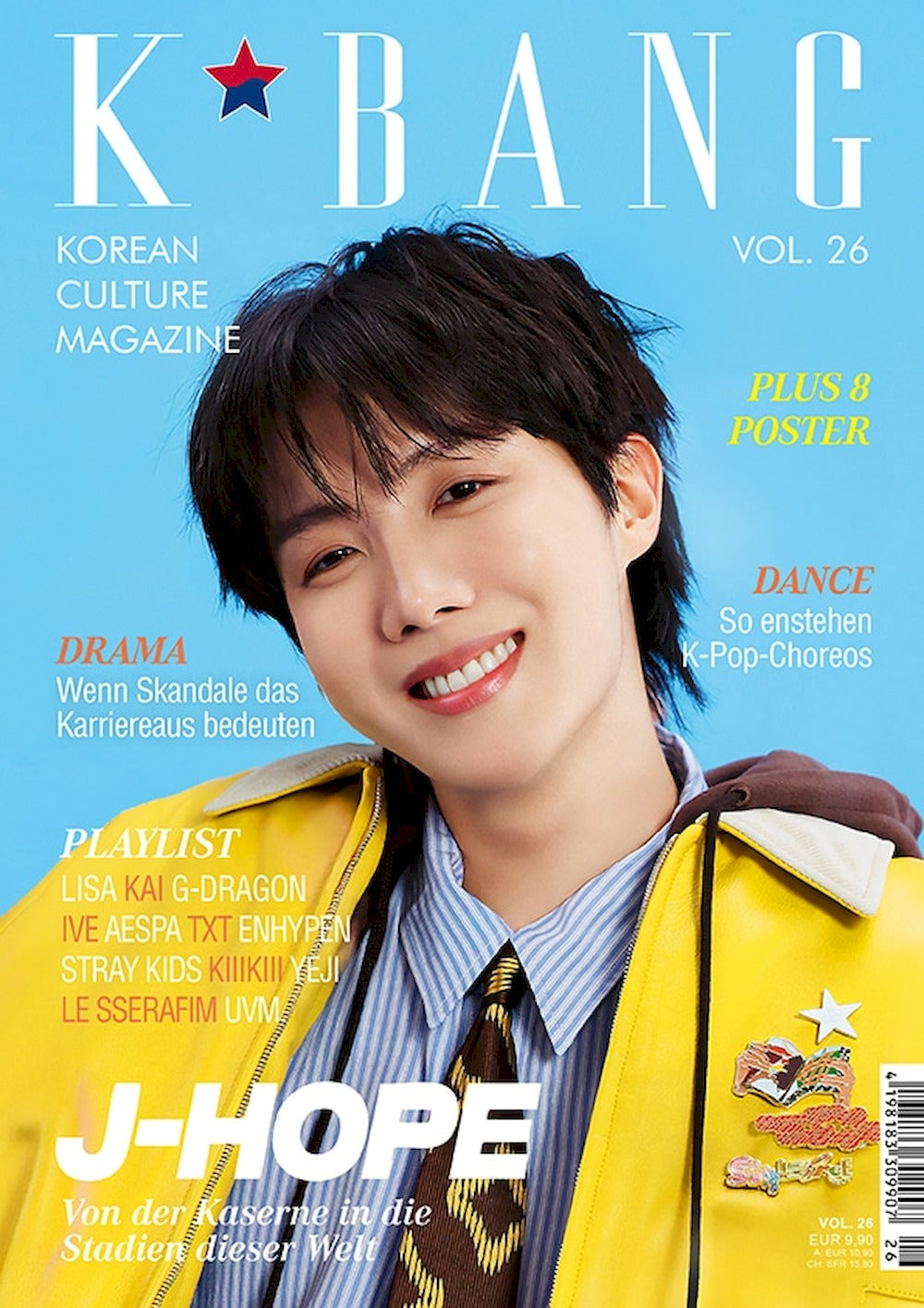 K*Bang Lehti Saksa 2025 #26 J-Hope Edition Plus Alkuperäinen painos