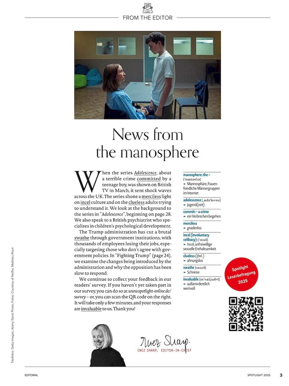 Spotlight Magazin Deutschland 2025-06 Owen Cooper Adolescence