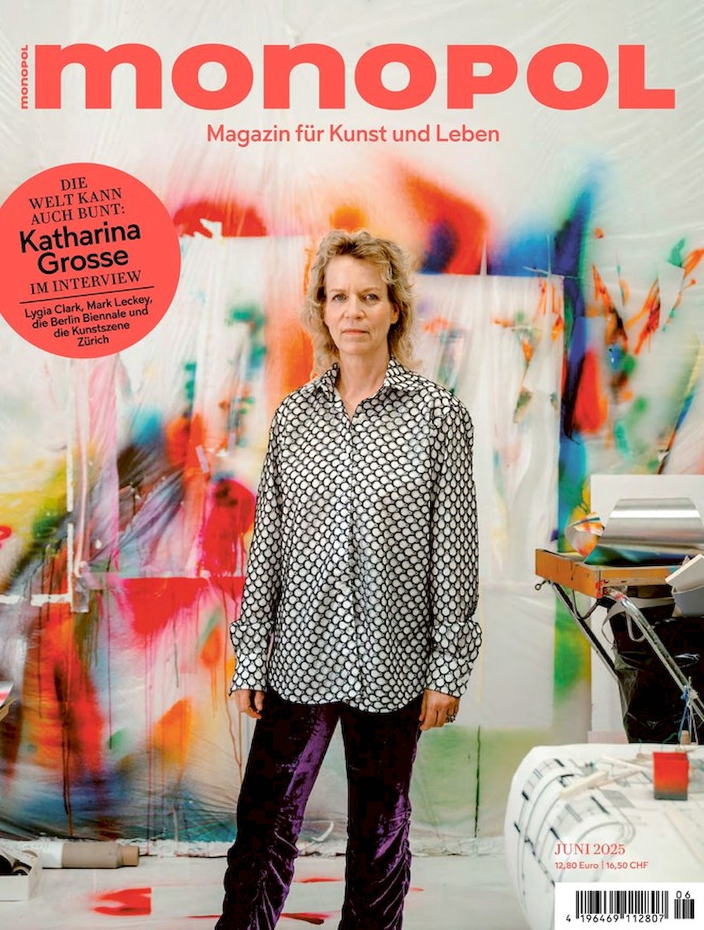 Monopol Magazin Deutschland 2025-06 Katharina Grosse
